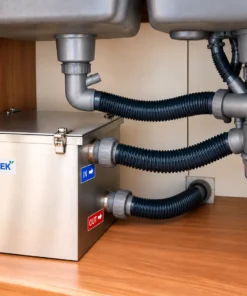 Bể Tách Mỡ Inox 30 Lít - Urentek