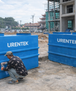 Bể tách mỡ composite 3m3