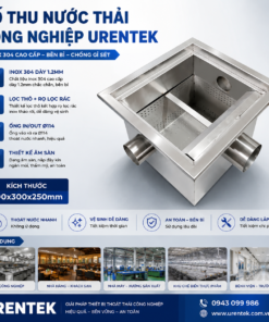 Hố Ga Thu Nước Thải Inox 304 Urentek