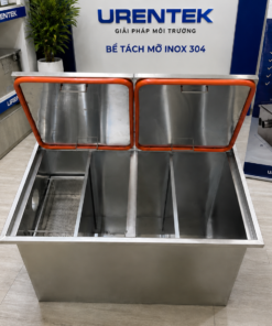 Bể tách mỡ 500l âm sàn - Inox 304