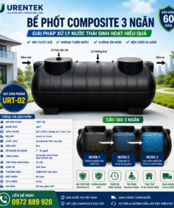 Bể phốt composite 2m3