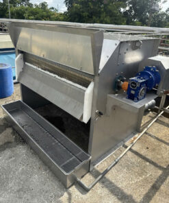 Máy Tách Rác Trống Quay – Thiết Bị Lọc Rác Tinh Nước Thải